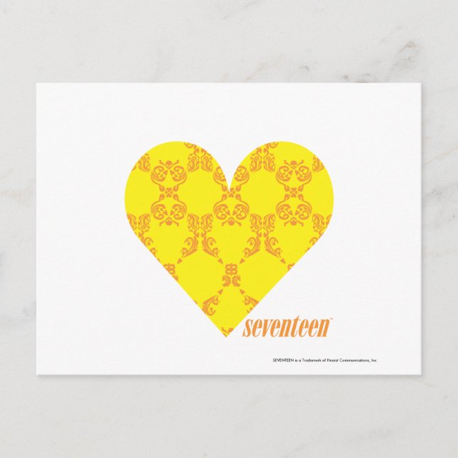 Postal Amarillo-Naranja de Damasco 4 (Anverso)