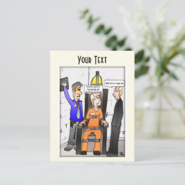 Postal amarillo pálido guardado