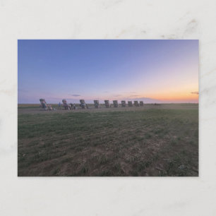 Postal Amarillo Texas Ruta 66 Atardecer Grafitis