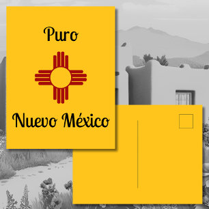 Postal Amarillo Zia Sun Puro Nuevo México