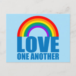 Postal Amarse unos a otros Inspiradores versos cristianos