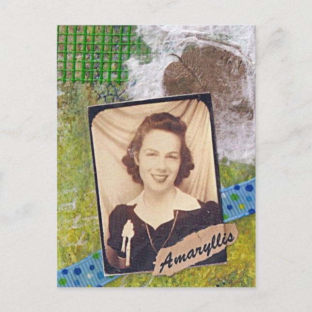 Postal Amaryllis (Anverso)
