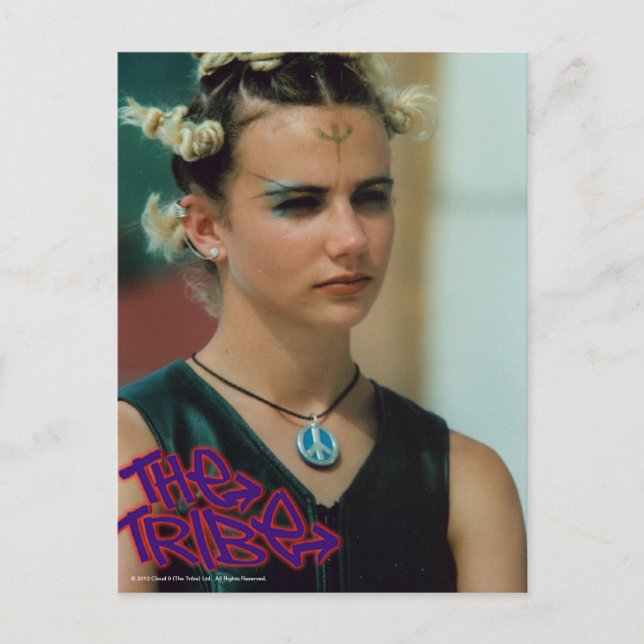 Postal Amber La Tribu (Anverso)