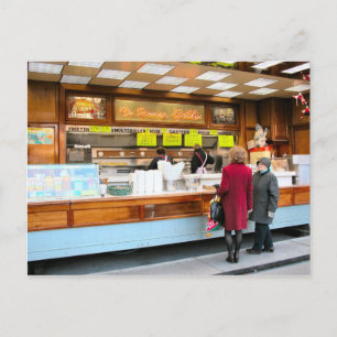 Postal Amberes, comida rápida, de estilo belga,