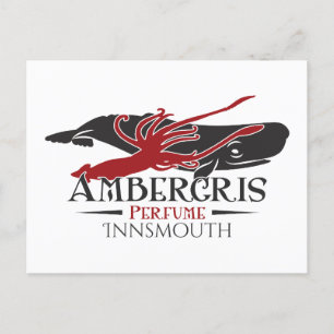Postal Ambergris Sperm Whale Perfume Innsmouth