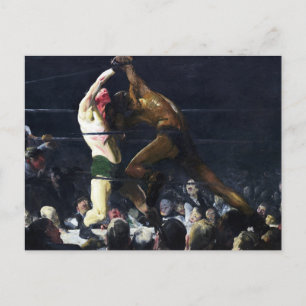 Postal Ambos miembros de este club por George Bellows
