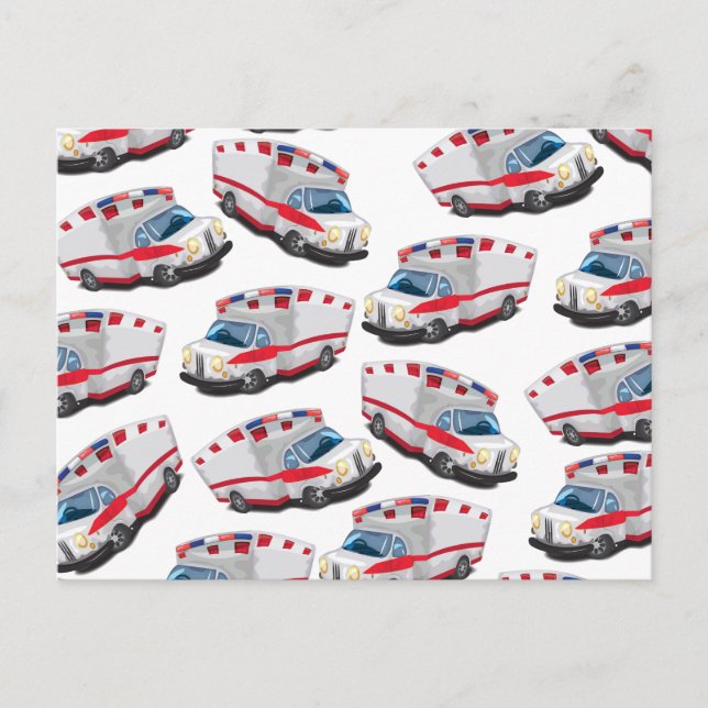 Postal Ambulancia (Anverso)