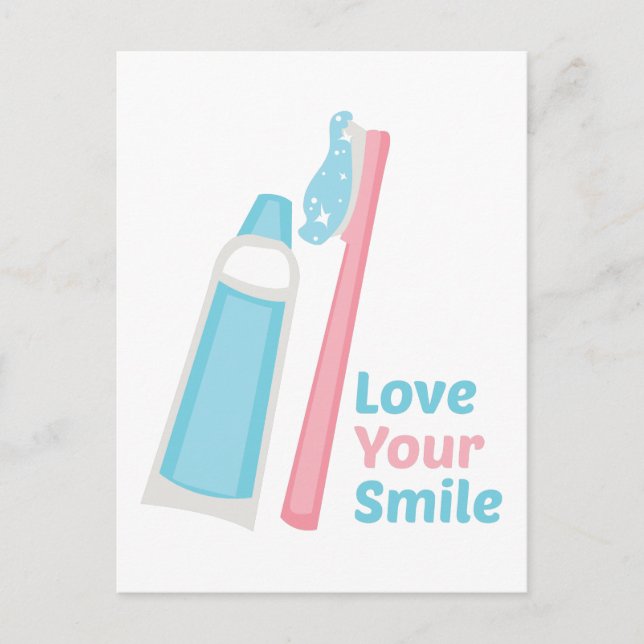 Postal Ame su sonrisa (Anverso)