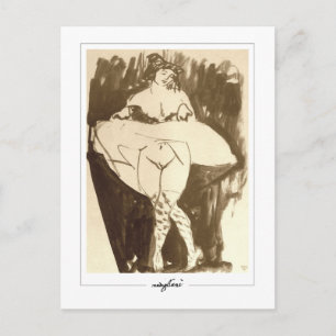 Postal Amedeo Modigliani #168 - Arte refinada