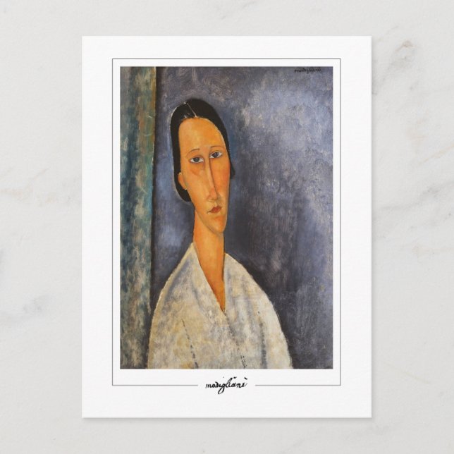 Postal Amedeo Modigliani #184 - Bella Artes (Anverso)