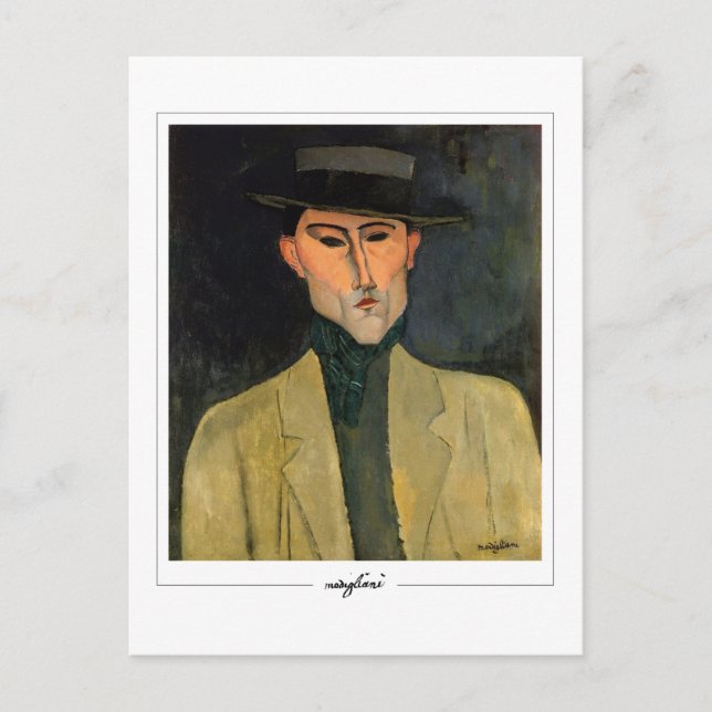 Postal Amedeo Modigliani #273 - Arte fino (Anverso)