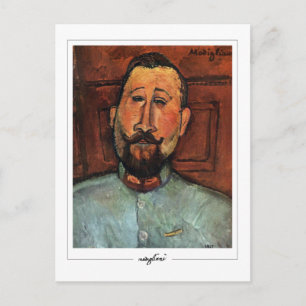 Postal Amedeo Modigliani #317 - Arte fino