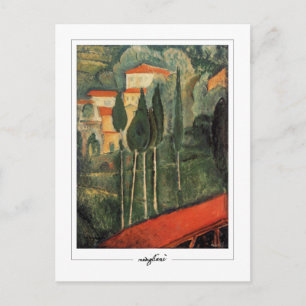 Postal Amedeo Modigliani #334 - Arte fino