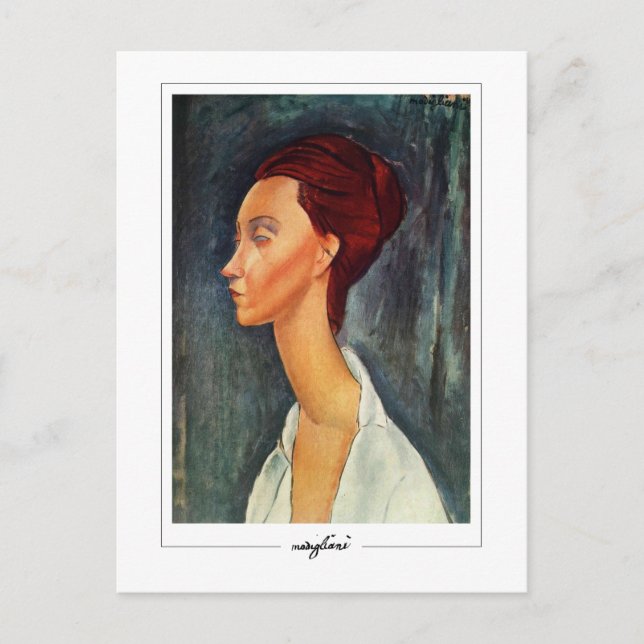 Postal Amedeo Modigliani #70 - Arte Refinado (Anverso)