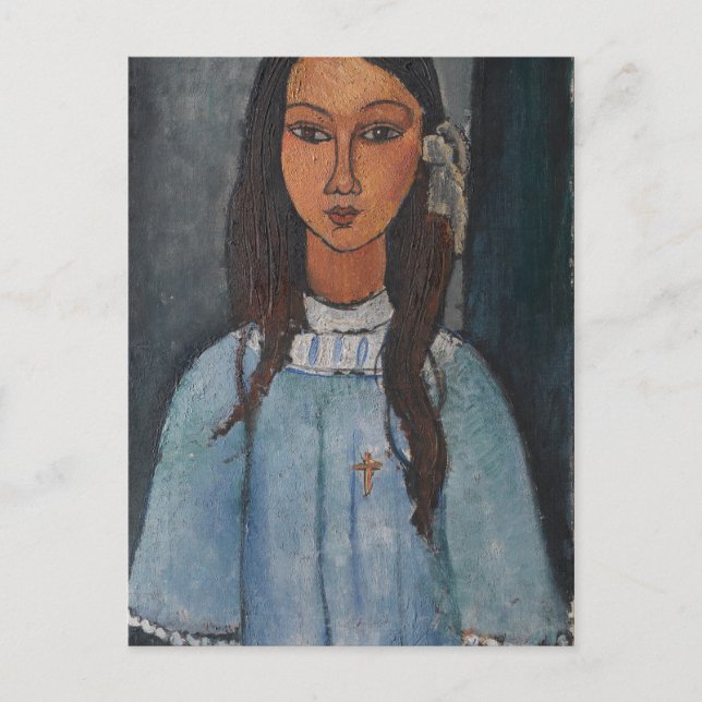 Postal Amedeo Modigliani - Alice (Anverso)