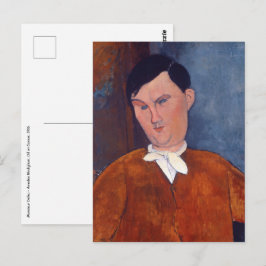 Postal Amedeo Modigliani - Monsieur Deleu