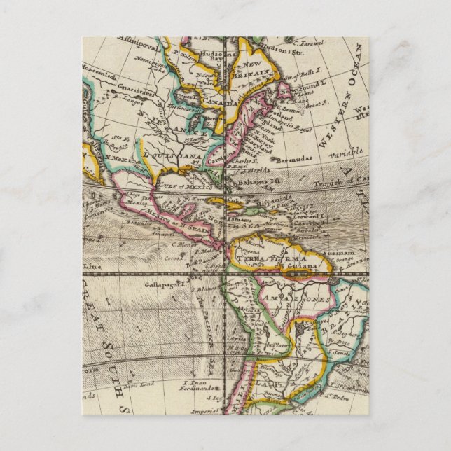 Postal América 2 (Anverso)