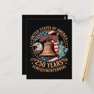 Postal América 250 Años