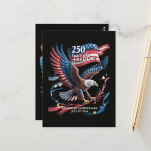 Postal América 250 Años de Libertad 1776-2026