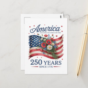 Postal América 250 Años de Libertad 1776 2026