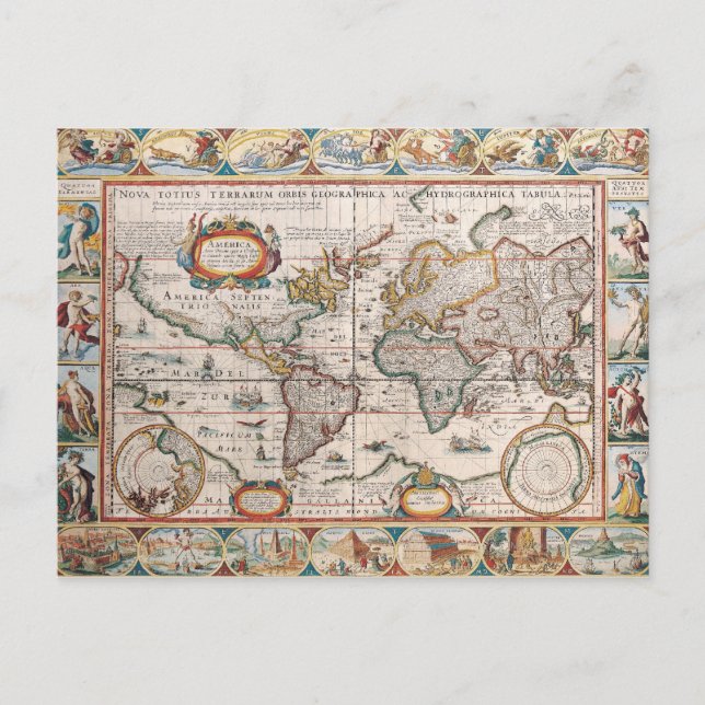 Postal América 4 (Anverso)
