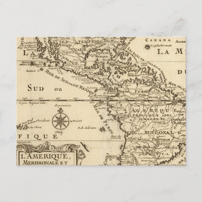 Postal América 4 (Anverso)