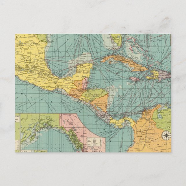 Postal América Central (Anverso)