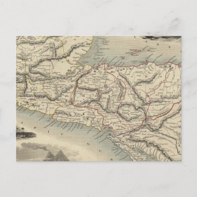 Postal América Central 7 (Anverso)