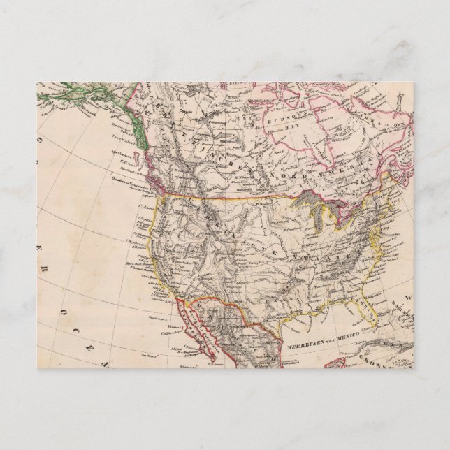 Postal América del Norte 23 (Anverso)