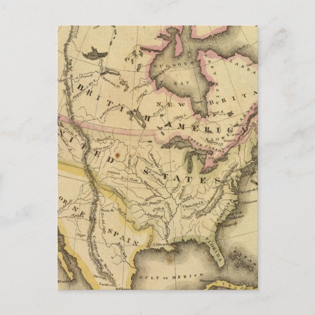 Postal América del Norte 37 (Anverso)