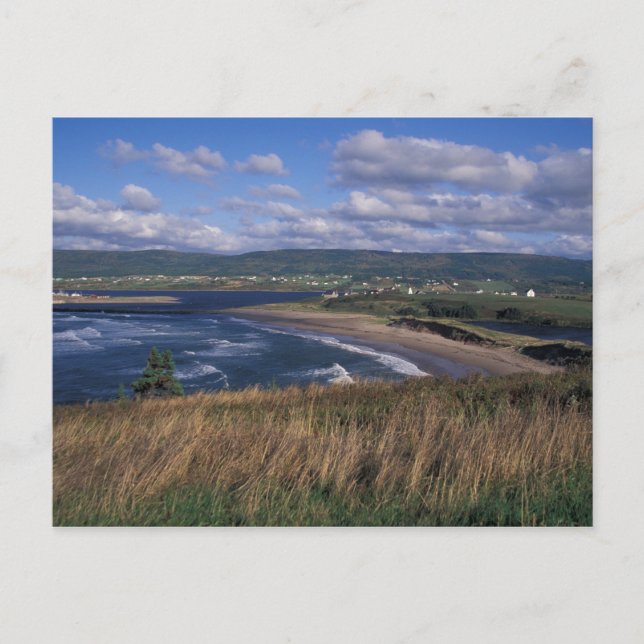 Postal América del Norte, Canadá, Nueva Escocia, Cabo Bre (Anverso)