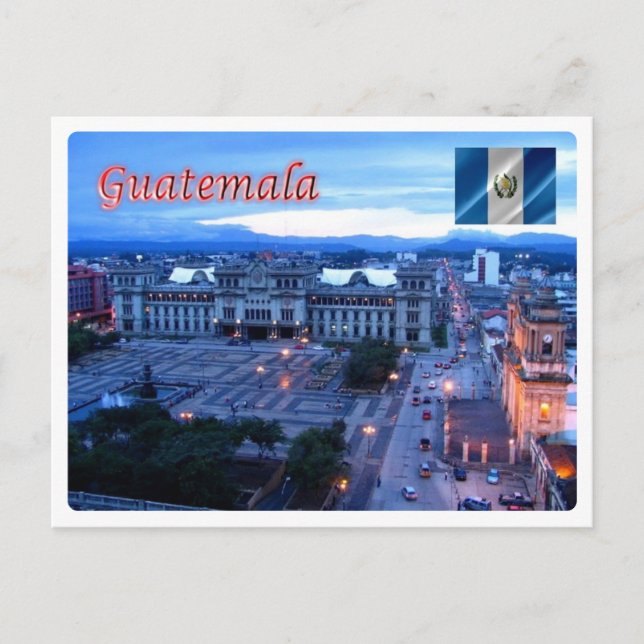 Postal América - Guatemala - Ciudad de Guatemala - (Anverso)
