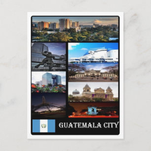 Postal América - Guatemala - Ciudad de Guatemala - Mosaic