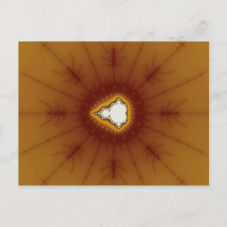 Postal América nativa - Fractal