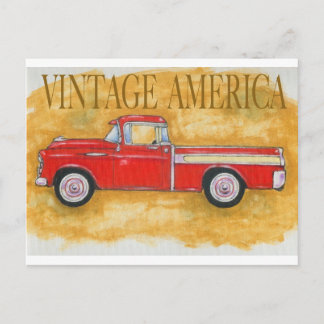 Postal América vintage
