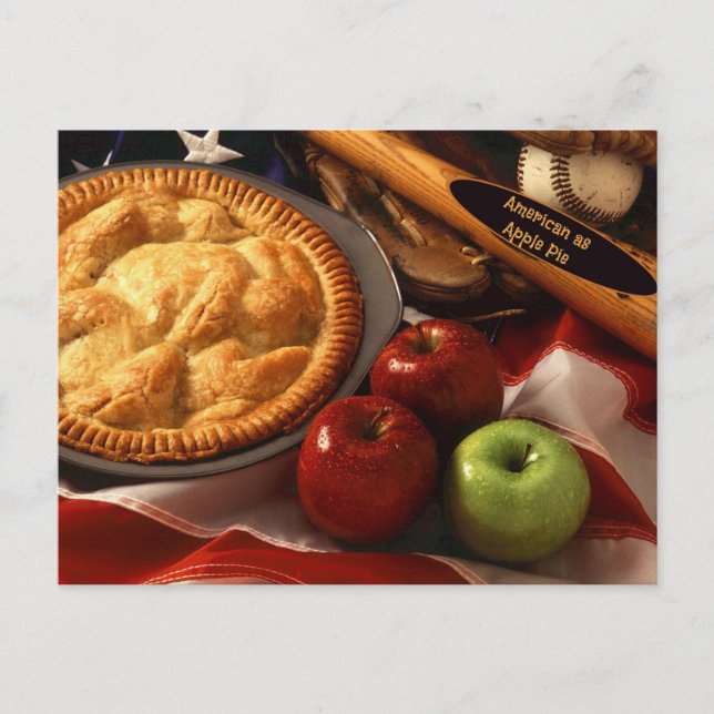 Postal American as Apple Pie (Anverso)
