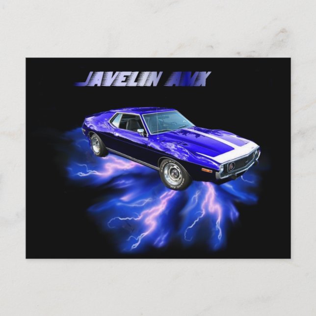 Postal American Motors: Javelin AMX (Anverso)