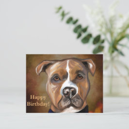 POSTAL AMERICAN STAFFORDSHIRE TERRIER 