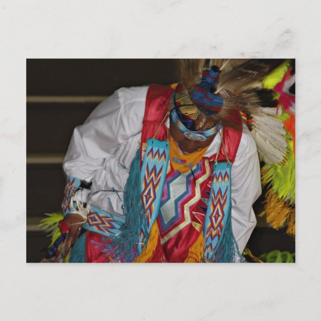 Postal americana nativa (Anverso)