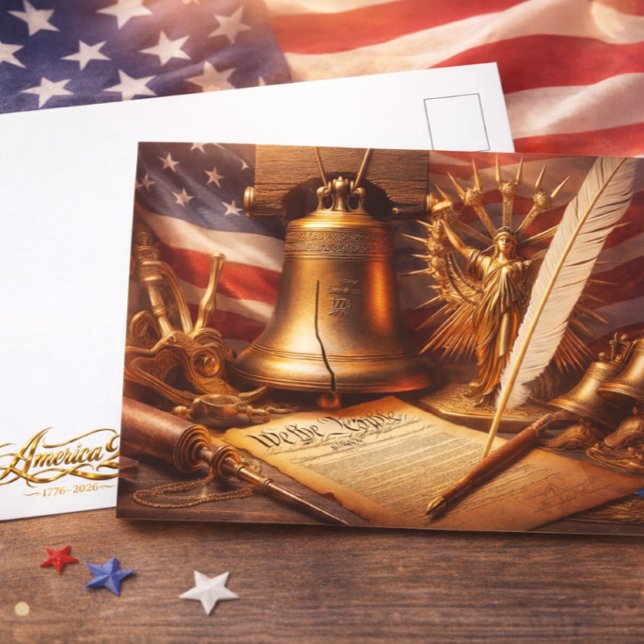 Postal America's 250th Semiquincentennial Holiday (Subido por el creador)
