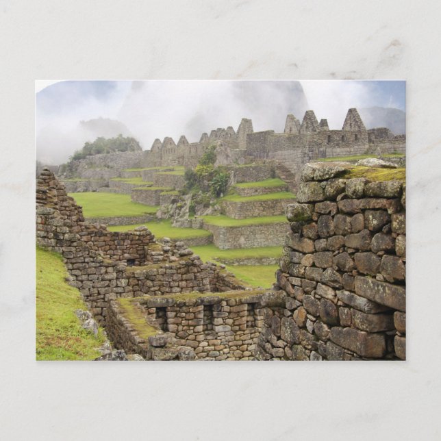 Postal Américas, Perú, Machu Picchu. El antiguo (Anverso)