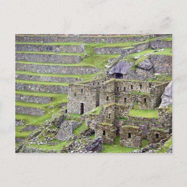 Postal Américas, Perú, Machu Picchu. El antiguo 2 (Anverso)