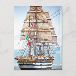 Postal Amerigo Vespucci