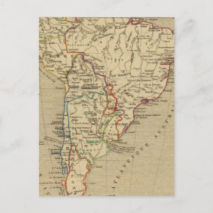 Postal Amerique Meridionale en 1840