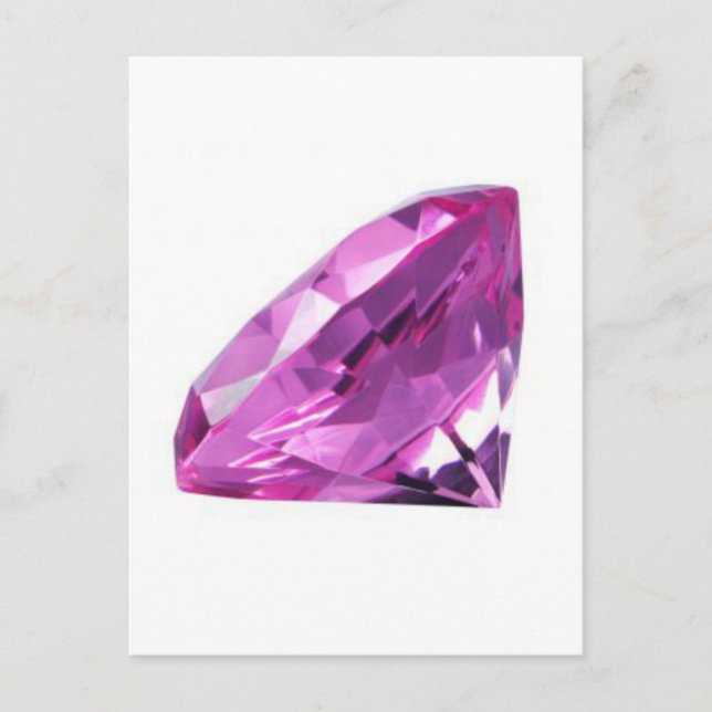 Postal Amethyst 01, Febrero, Birthstone (Anverso)