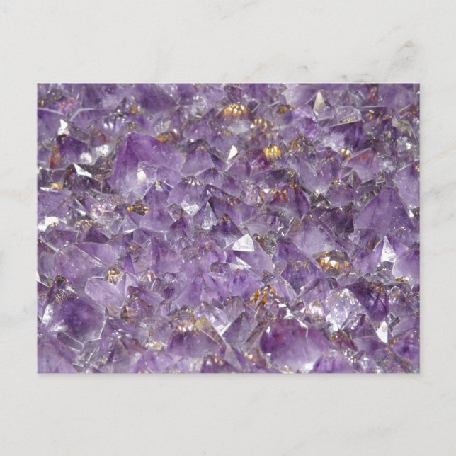Postal Amethyst Sparkles (Anverso)