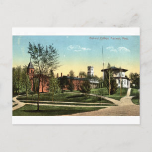Postal Amherst College MAMÁES Vintage 1912