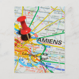 Postal Amiens, Francia
