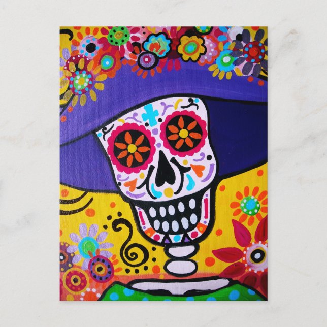 POSTAL AMIGA CATRINA (Anverso)