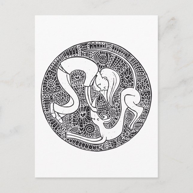 Postal Amigo (Anverso)